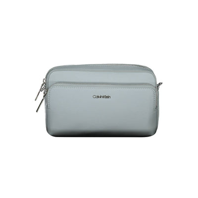 Sac à main en polyester bleu Calvin Klein