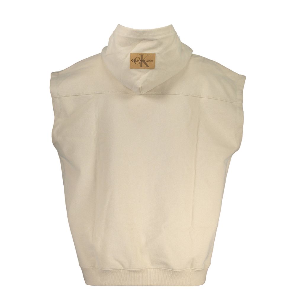 Pull en coton beige Calvin Klein