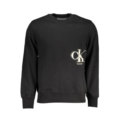 Pull en coton noir Calvin Klein