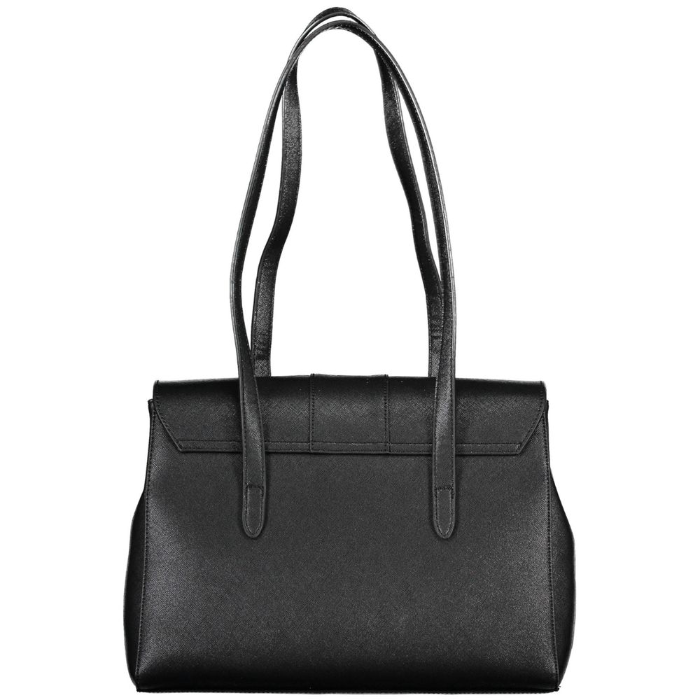 Sac à main en polyéthylène noir Mario Valentino