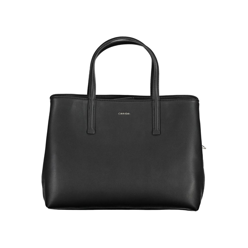 Sac à main en polyester noir Calvin Klein