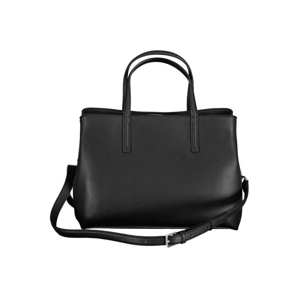 Sac à main en polyester noir Calvin Klein