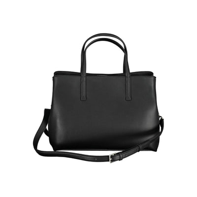 Sac à main en polyester noir Calvin Klein