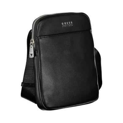 Guess Jeans Black Polyethylene Shoulder Bag