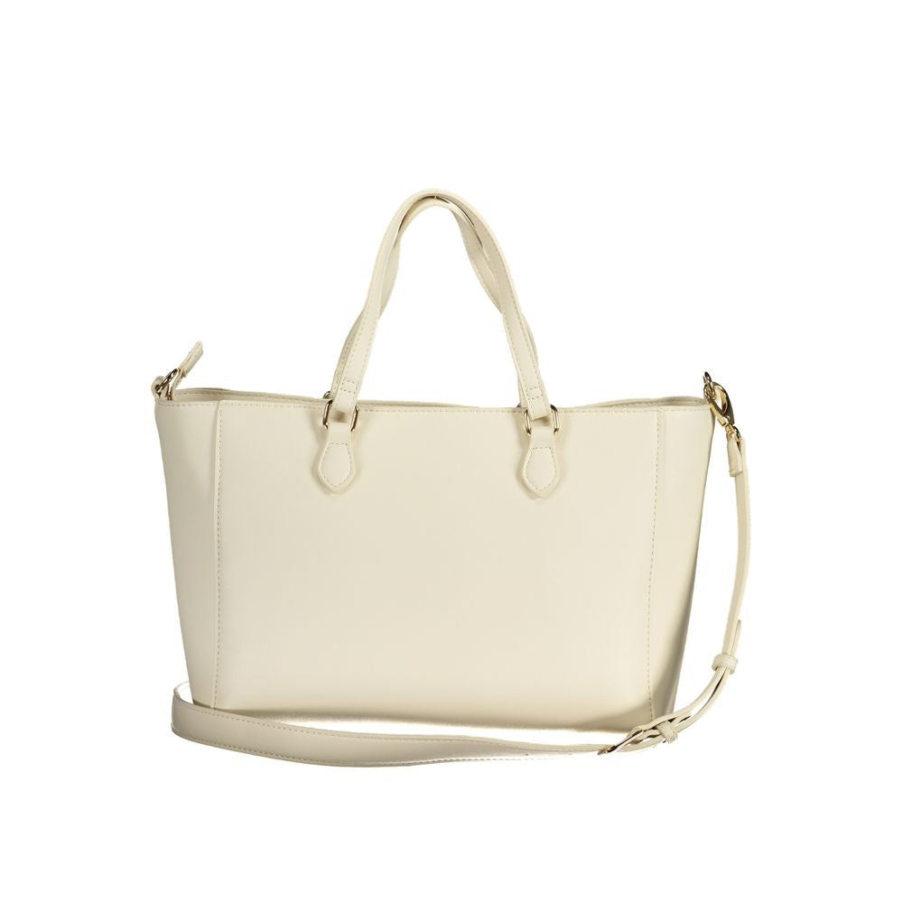 Sac à main en polyéthylène blanc Mario Valentino