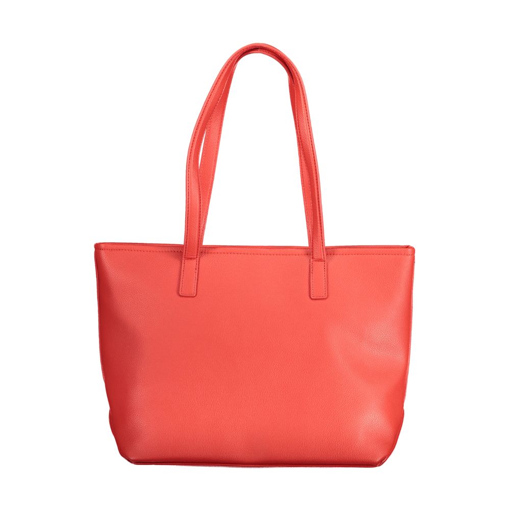 Sac à main en polyéthylène rouge Mario Valentino