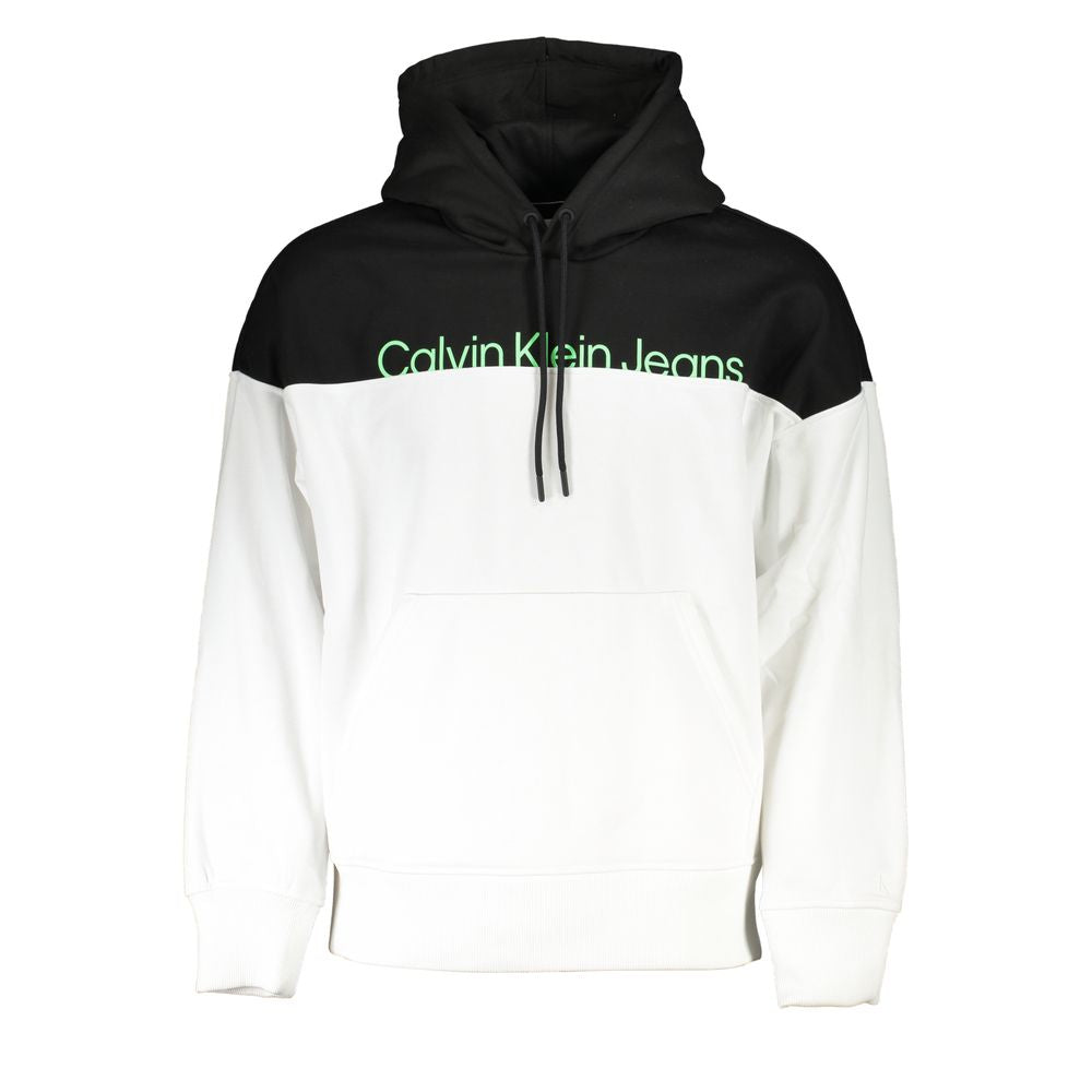 Pull en polyester blanc Calvin Klein