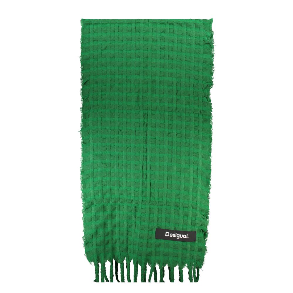 Écharpe Desigual en polyester vert