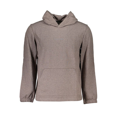 Pull en coton marron Calvin Klein pour homme