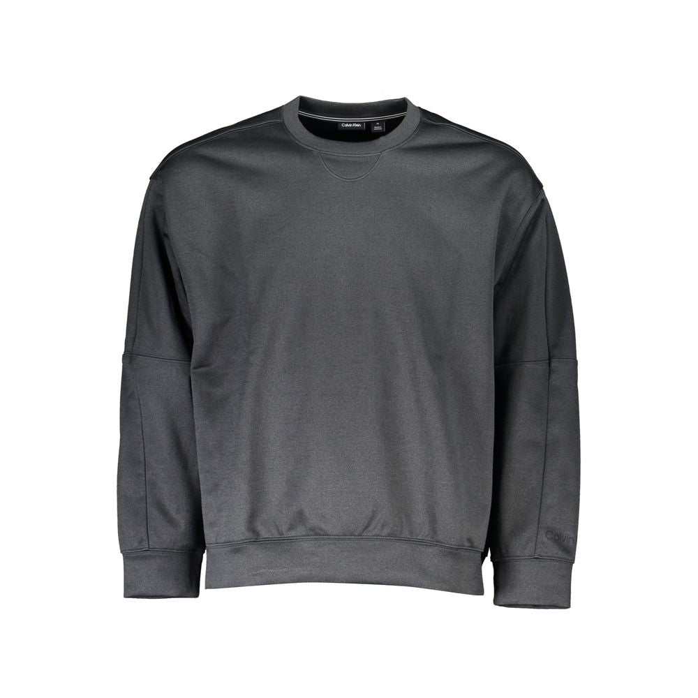Pull en polyester noir pour homme de Calvin Klein