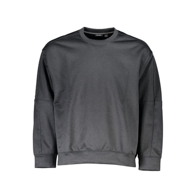 Pull en polyester noir pour homme de Calvin Klein
