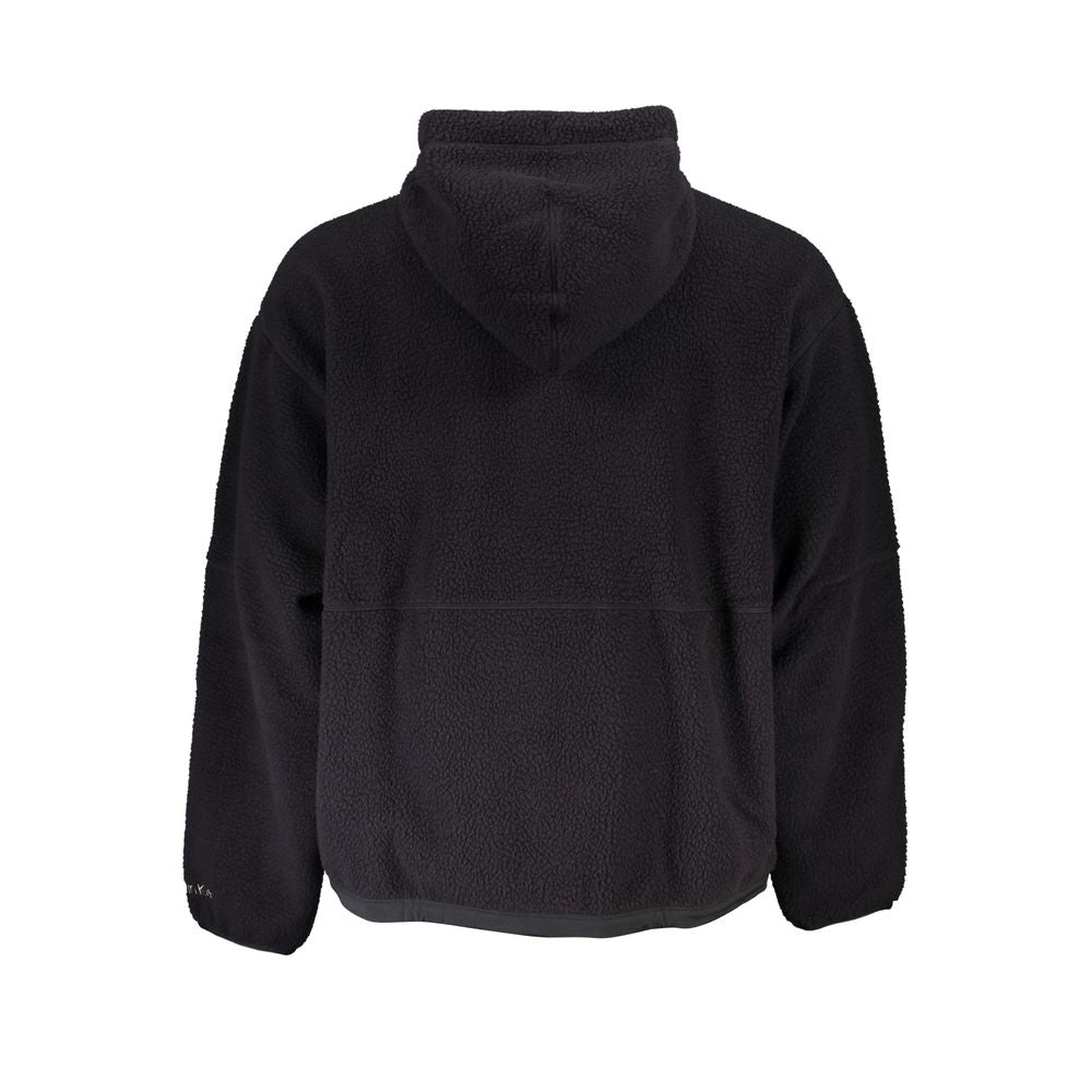 Pull homme noir en polyester avec capuche Calvin Klein