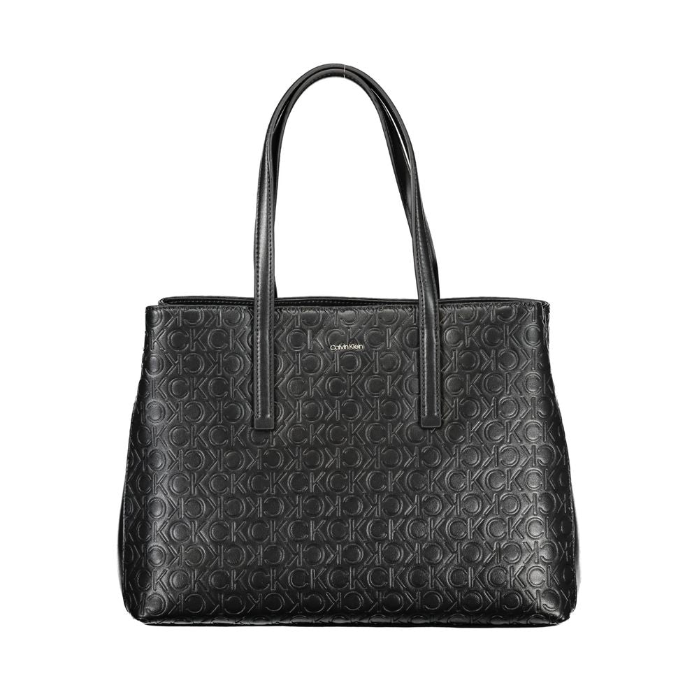 Sac à main en polyester noir Calvin Klein