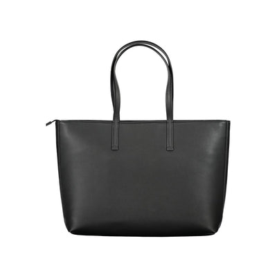 Sac à main en polyester noir Calvin Klein