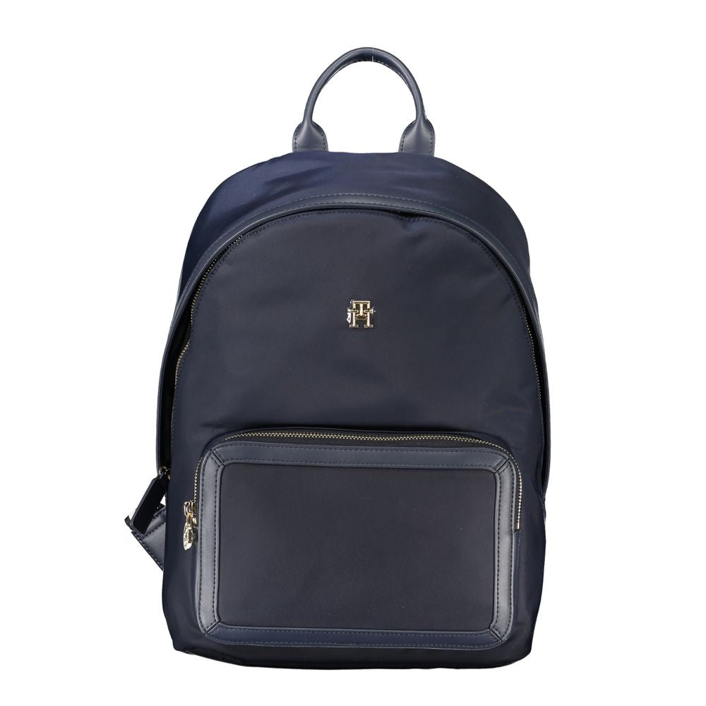 Sac à main Tommy Hilfiger en polyester bleu
