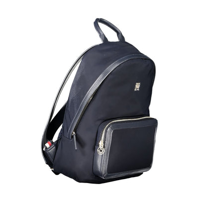 Sac à main Tommy Hilfiger en polyester bleu