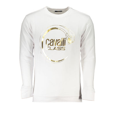 Pull en coton blanc Cavalli Class