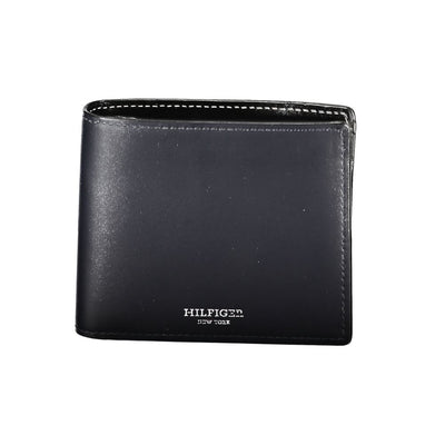 Tommy Hilfiger blauwe leren portemonnee
