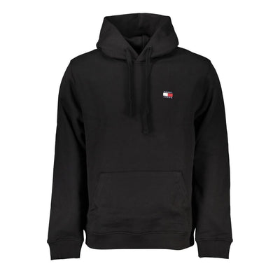 Pull en coton noir Tommy Hilfiger