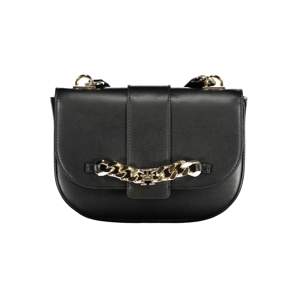 Sac à main Tommy Hilfiger en polyéthylène noir