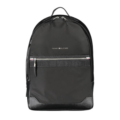 Sac à dos en polyester noir Tommy Hilfiger