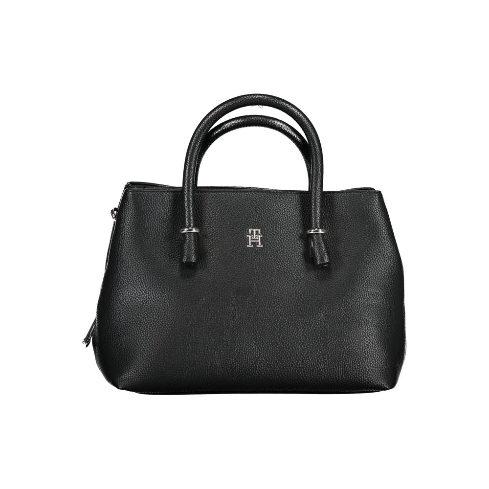 Sac à main Tommy Hilfiger en polyéthylène noir
