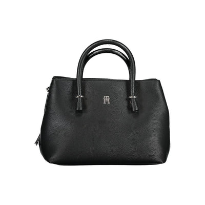 Sac à main Tommy Hilfiger en polyéthylène noir