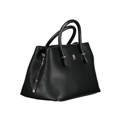 Sac à main Tommy Hilfiger en polyéthylène noir