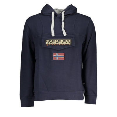 Pull en coton bleu Napapijri