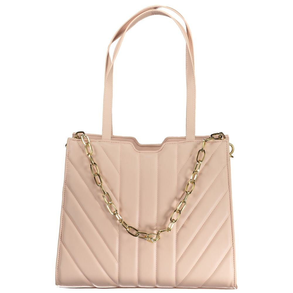 Sac à main en polyéthylène rose Mario Valentino