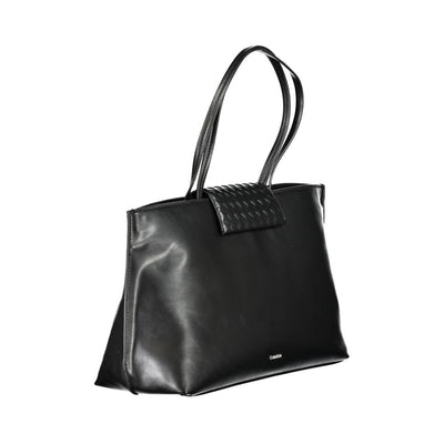 Sac à main en polyester noir Calvin Klein