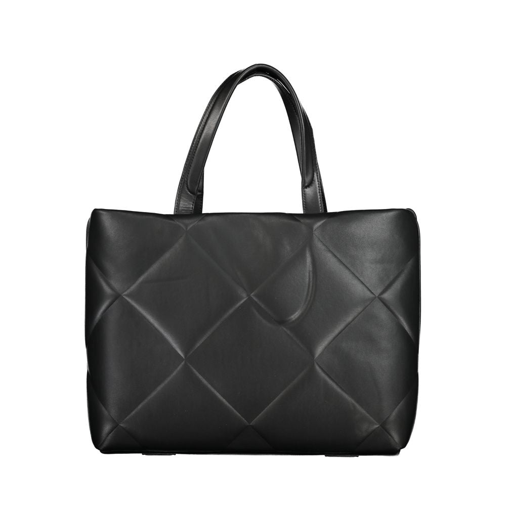 Sac à main en coton noir Calvin Klein