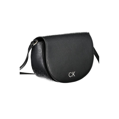 Sac à main en polyéthylène noir Calvin Klein