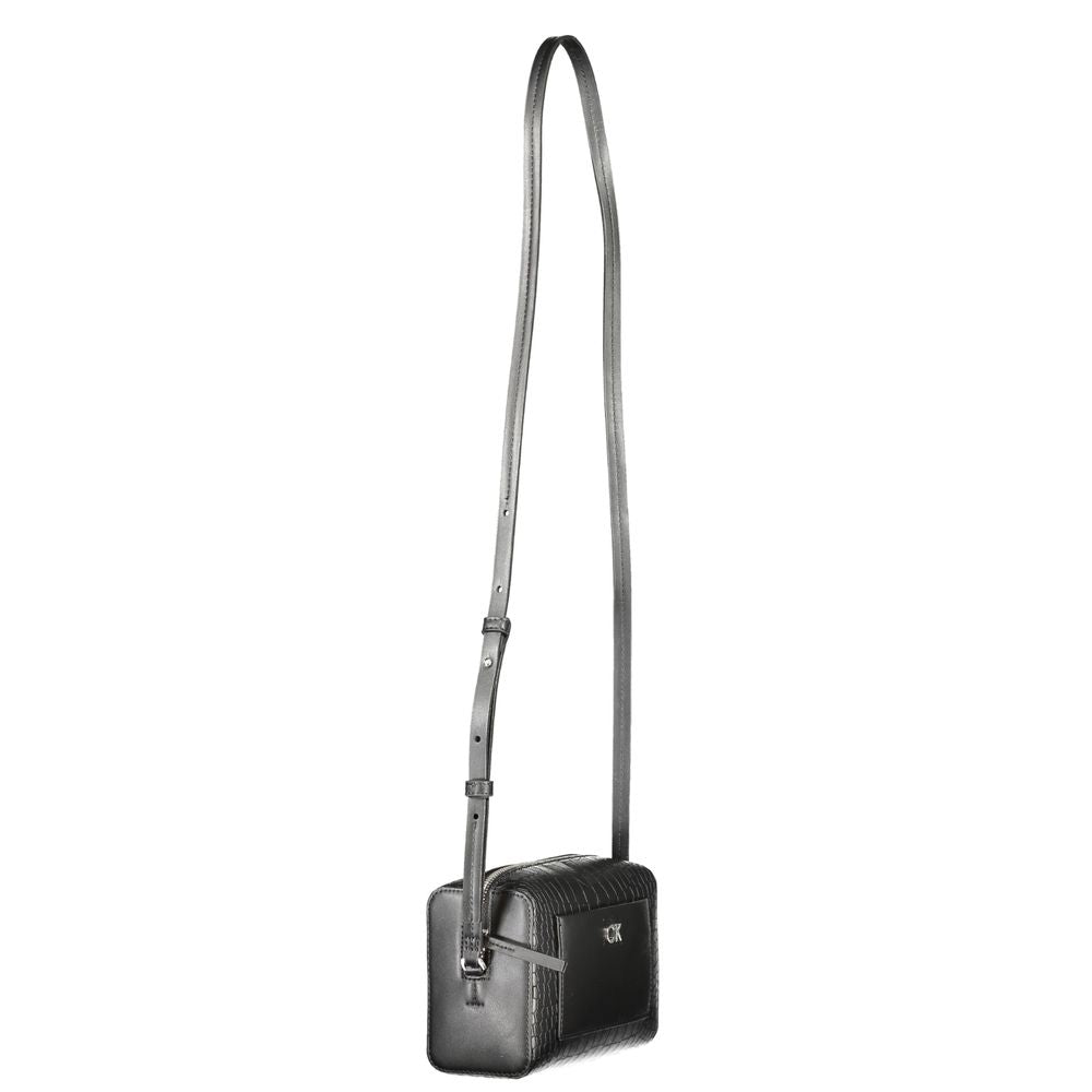 Sac à main en polyester noir Calvin Klein
