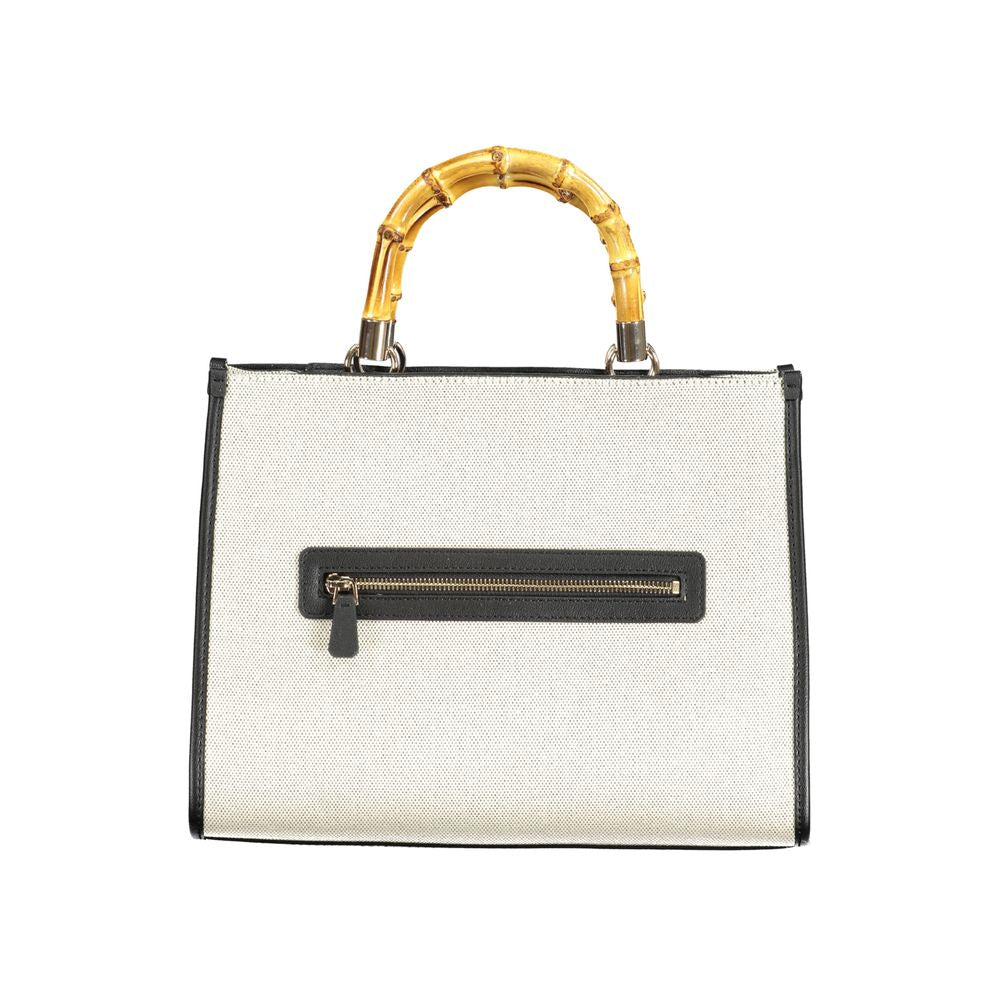 Sac à main Guess Jeans en coton noir