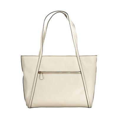 Sac à main Guess Jeans en polyéthylène beige