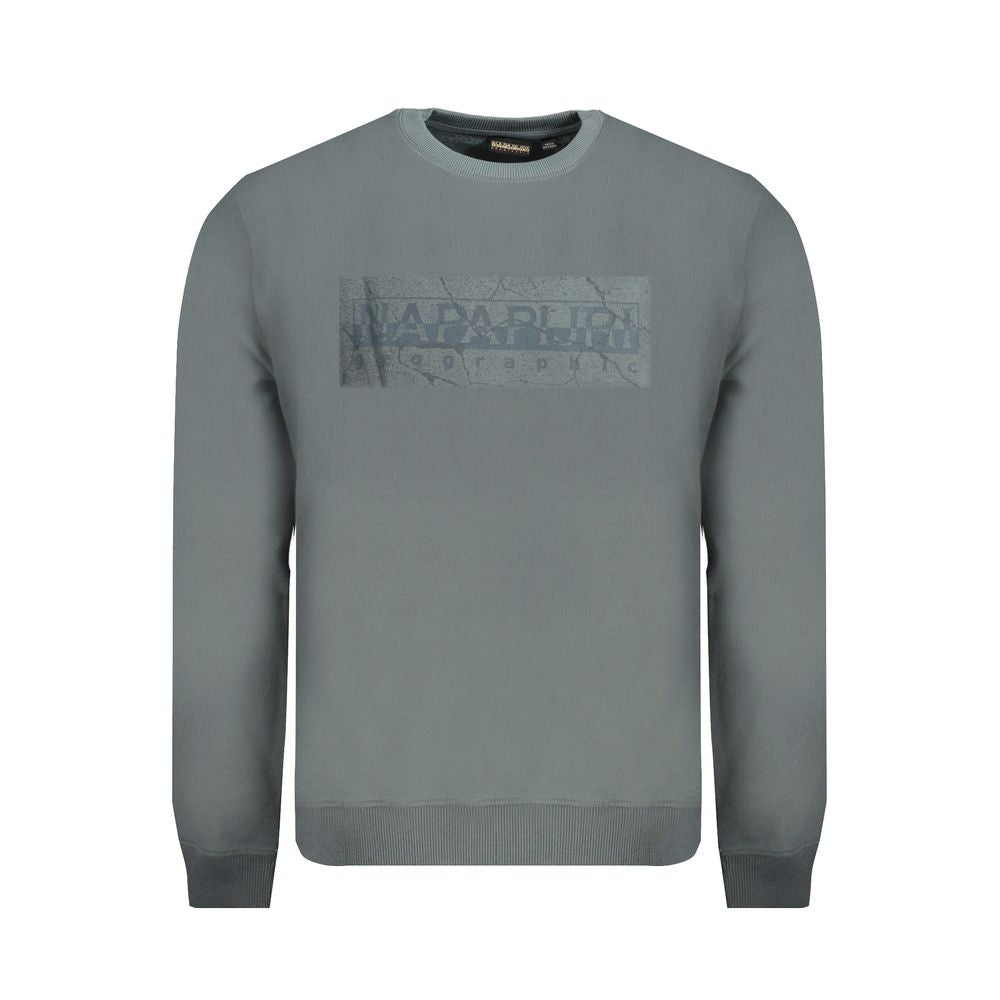 Pull en coton vert Napapijri