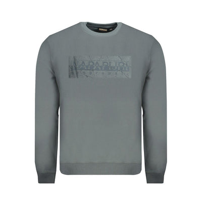 Pull en coton vert Napapijri