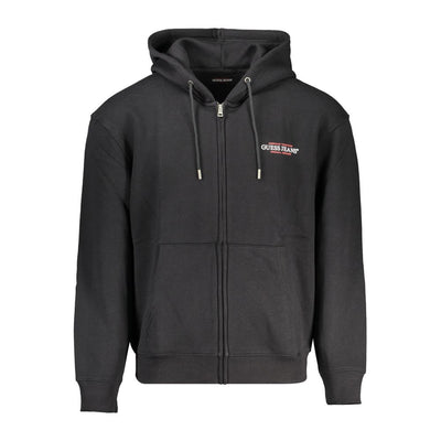 Pull en coton noir Guess Jeans