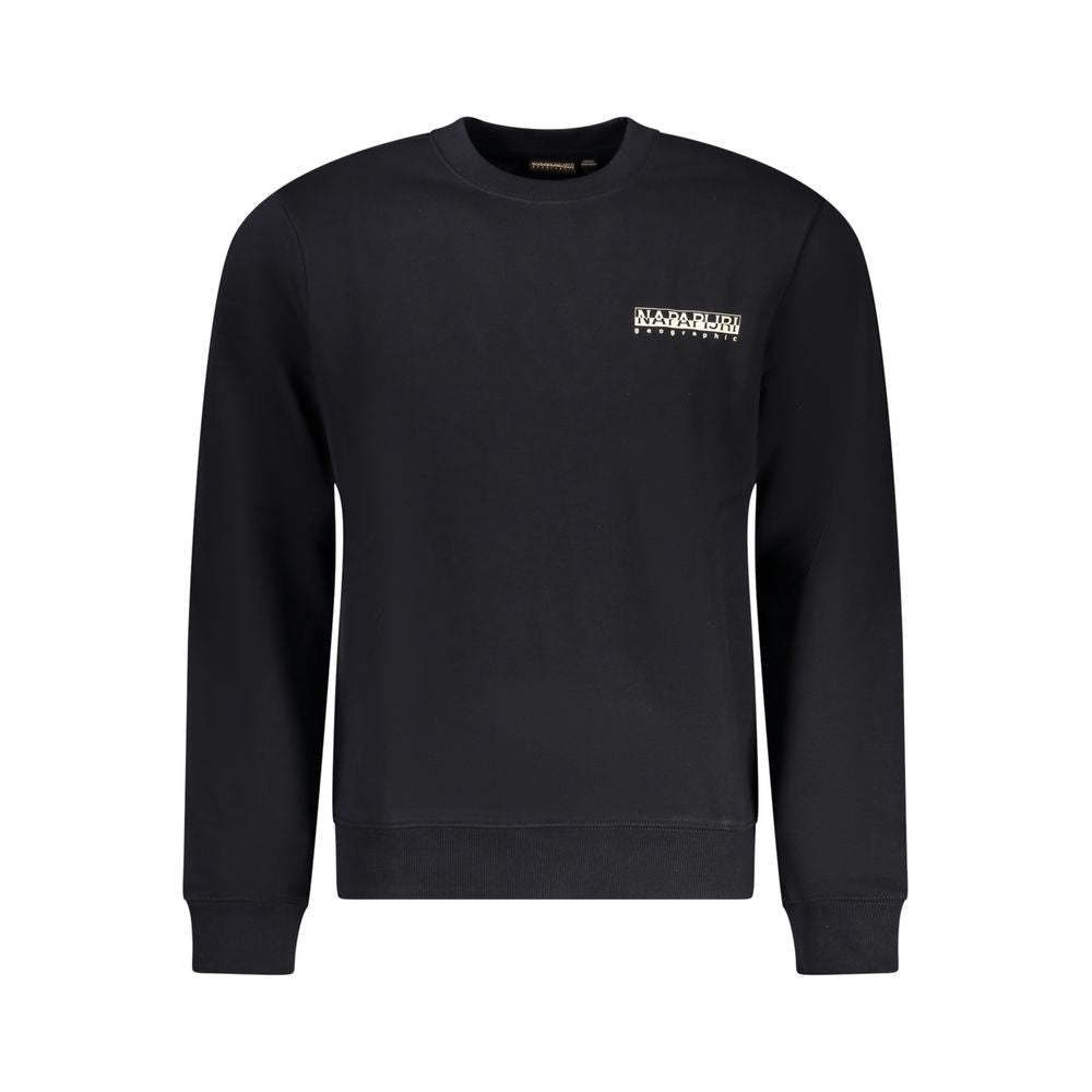 Pull en coton noir Napapijri