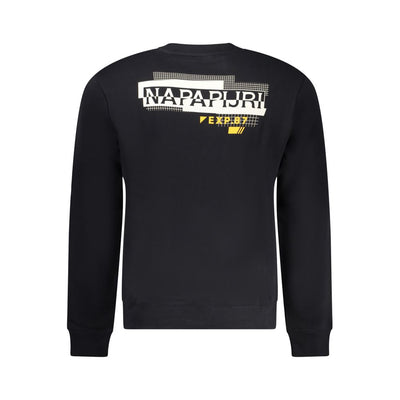 Pull en coton noir Napapijri