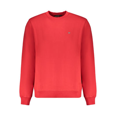 Pull en coton rouge Napapijri
