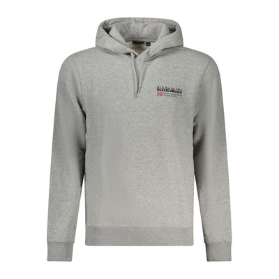 Pull en coton gris Napapijri