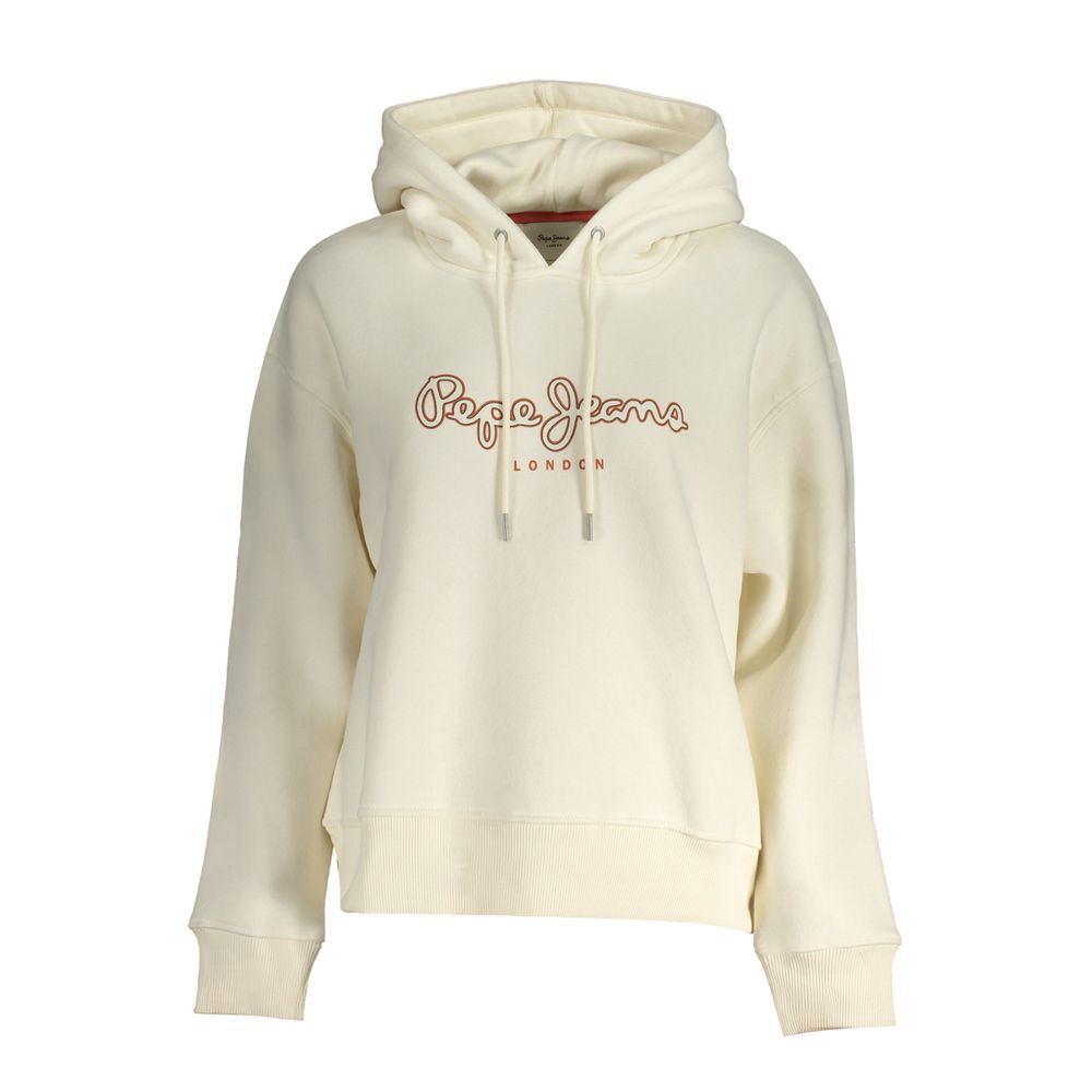 Pepe Jeans Witte Katoenen Damestrui