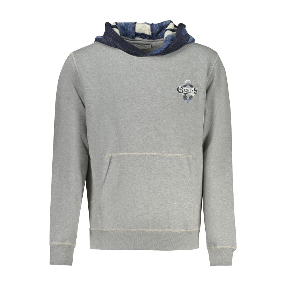 Pull en coton gris Guess Jeans