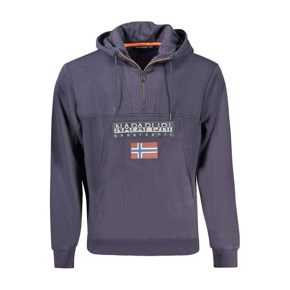 Pull en coton bleu Napapijri