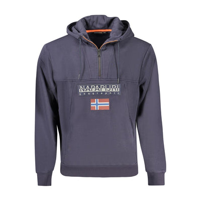Pull en coton bleu Napapijri