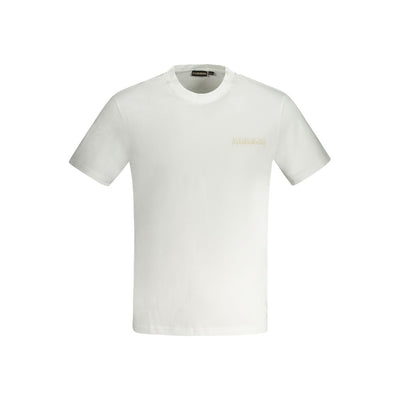 T-shirt en coton blanc Napapijri