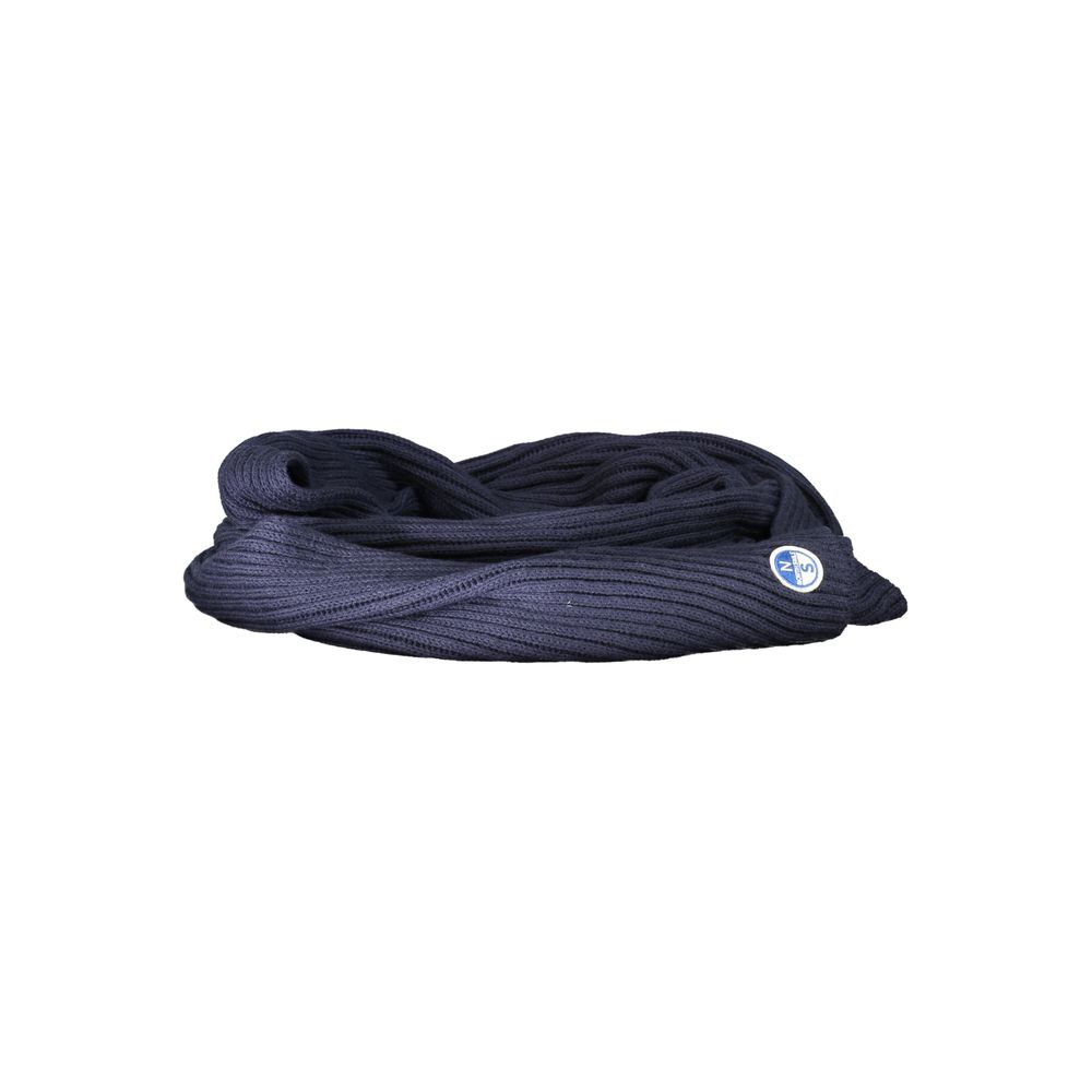 North Sails Blauwe Katoenen Sjaal