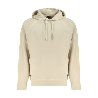 Pull en coton beige Hugo Boss